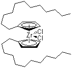 Bis(dodecylcyclopentadienyl)zirconium dichloride molecular structure (CAS 191803-23-3)