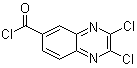 2,3-Dichloroquinoxaline-6-carbonyl chloride molecular structure (CAS 1919-43-3)