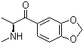 (S)-1-(1,3-Benzodioxol-5-yl)-2-(methylamino)-1-propanone molecular structure (CAS 191916-41-3)
