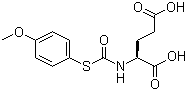 N-[[(4-Methoxyphenyl)thio]carbonyl]-L-glutamic acid molecular structure (CAS 192203-60-4)
