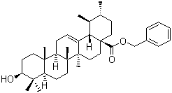 Benzyl ursolate molecular structure (CAS 192211-41-9)