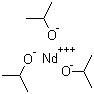 异丙氧基钕分子结构 (CAS 19236-15-8)