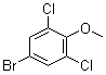 4-Bromo-2,6-dichloroanisole molecular structure (CAS 19240-91-6)