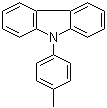 结构式 CAS# 19264-73-4, 9-(4-甲基苯基)咔唑