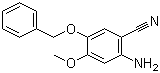 结构式 CAS# 192869-57-1, 2-氨基-5-(苄氧基)-4-甲氧基苯腈