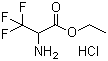3,3,3-Trifluoroalanine ethyl ester hydrochloride molecular structure (CAS 193140-71-5)