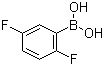 结构式 CAS# 193353-34-3, 2,5-二氟苯硼酸