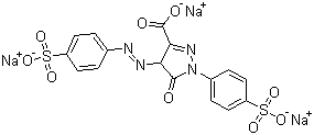 Acid Yellow 23 molecular structure (CAS 1934-21-0)