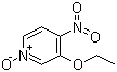 3-Ethoxy-4-nitropyridine 1-oxide molecular structure (CAS 19349-73-6)