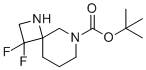 Tert-butyl 3,3-difluoro-1,6-diazaspiro[3.5]nonane-6-carboxylate molecular structure (CAS 1935650-12-6)