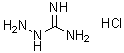 structure of CAS# 1937-19-5, Aminoguanidine monohydrochloride;Aminoguanidinium chloride; GER 11; Pimagedine hydrochloride