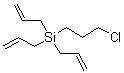 (3-Chloropropyl)tri-2-propen-1-ylsilane molecular structure (CAS 193828-85-2)