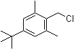 1-tert-Butyl-4-(chloromethyl)-3,5-dimethylbenzene molecular structure (CAS 19387-83-8)
