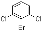 结构式 CAS# 19393-92-1, 2,6-二氯溴苯; 2-溴-1,3-二氯苯