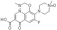 Marbofloxacin N-oxide molecular structure (CAS 194023-72-8)