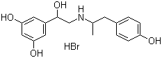 氢溴酸非诺特罗分子结构 (CAS 1944-12-3)