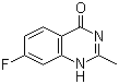 structure of CAS# 194473-03-5, 7-Fluoro-2-methyl-3H-quinazolin-4-one