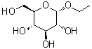 structure of CAS# 19467-01-7, Ethyl alpha-D-glucopyranoside;Ethyl alpha-D-glucoside; alpha-Ethyl glucoside