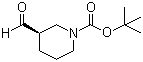structure of CAS# 194726-46-0, (R)-1-(tert-Butoxycarbonyl)-3-piperidinecarboxaldehyde;ert-Butyl (3R)-3-formylpiperidine-1-carboxylate; tert-Butyl (R)-3-formylpiperidine-1-carboxylate