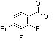 structure of CAS# 194804-91-6, 4-Bromo-2,3-difluorobenzoic acid