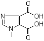 structure of CAS# 19485-38-2, 1-Methylimidazole-4,5-dicarboxylic acid;1-Methyl-1H-imidazole-4,5-dicarboxylic acid