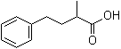 2-甲基-4-苯基丁酸分子结构 (CAS 1949-41-3)