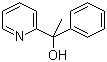 alpha-Methyl-alpha-phenylpyridine-2-methanol molecular structure (CAS 19490-92-7)
