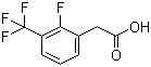 2-Fluoro-3-(trifluoromethyl)phenylacetic acid molecular structure (CAS 194943-83-4)