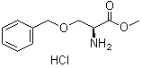 O-(Phenylmethyl)-L-serine methyl ester hydrochloride molecular structure (CAS 19525-87-2)
