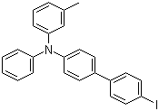 N-(4'-Iodobiphenyl-4-yl)-N-(3-methylphenyl)aniline molecular structure (CAS 195443-34-6)