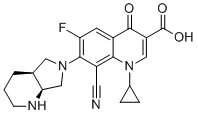 Pradofloxacin molecular structure (CAS 195532-12-8)