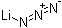 Lithium azide molecular structure (CAS 19597-69-4)
