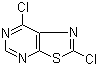 2,7-Dichlorothiazolo[5,4-d]pyrimidine molecular structure (CAS 19602-61-0)