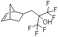 3-(Bicyclo[2.2.1]hept-5-en-2-yl)-1,1,1-trifluoro-2-(trifluoromethyl)propan-2-ol molecular structure (CAS 196314-61-1)