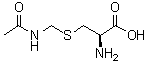 S-(乙酰氨基甲基)-L-半胱氨酸分子结构 (CAS 19647-70-2)