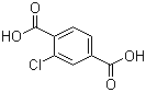结构式 CAS# 1967-31-3, 2-氯对苯二甲酸