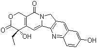结构式 CAS# 19685-09-7, (S)-10-羟基喜树碱