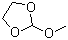 2-甲氧基-1,3-二氧戊环分子结构 (CAS 19693-75-5)