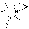 structure of CAS# 197142-34-0, (1R,3S,5R)-2-(tert-Butoxycarbonyl)-2-azabicyclo[3.1.0]hexane-3-carboxylic acid;(1R,3S,5R)-2-Azabicyclo[3.1.0]hexane-2,3-dicarboxylic acid 2-tert-butyl ester