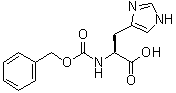 N-Benzyloxycarbonyl-DL-histidine molecular structure (CAS 19728-57-5)