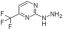 2-肼基-4-三氟甲基嘧啶分子结构 (CAS 197305-97-8)