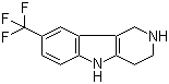 2,3,4,5-Tetrahydro-8-(trifluoromethyl)-1H-pyrido[4,3-b]indole molecular structure (CAS 19735-44-5)