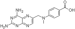 4-Amino-4-deoxy-10-methylpteroic acid molecular structure (CAS 19741-14-1)