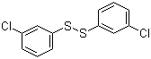 3,3'-二氯二苯二硫醚分子结构 (CAS 19742-92-8)