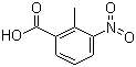 structure of CAS# 1975-50-4, 2-Methyl-3-nitrobenzoic acid;3-Nitro-o-toluic acid