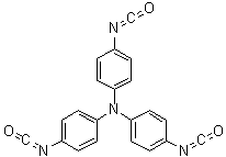 4,4',4''-Triisocyanatotriphenylamine molecular structure (CAS 19759-70-7)