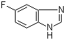 structure of CAS# 1977-72-6, 5-Fluoro-1H-benzimidazole;5-Fluorobenzimidazole; 6-Fluoro-1H-benzimidazole; NSC 37361