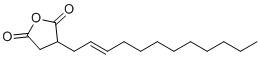 2-Dodecen-1-ylsuccinic anhydride molecular structure (CAS 19780-11-1)