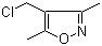 4-Chloromethyl-3,5-dimethylisoxazole molecular structure (CAS 19788-37-5)
