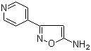 3-(Pyridin-4-yl)isoxazol-5-amine molecular structure (CAS 19790-96-6)